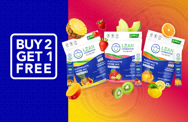End of Year Sale, Buy 2 Get 1 Free LEAN Hydration Original Daily